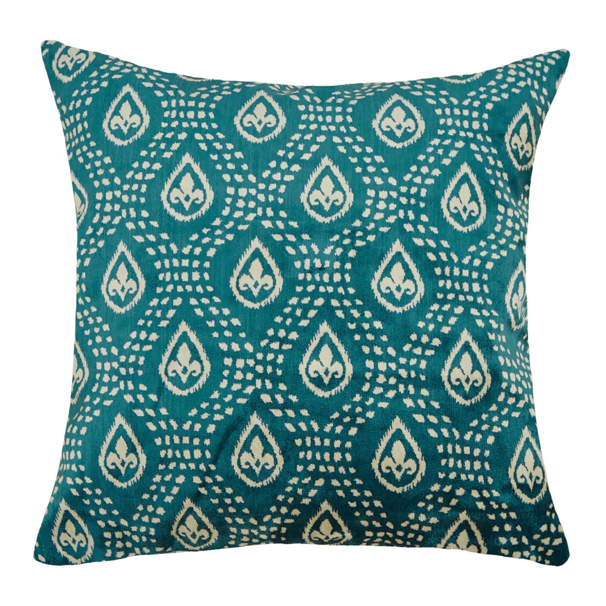 Silk and Velvet Pillow Cover
