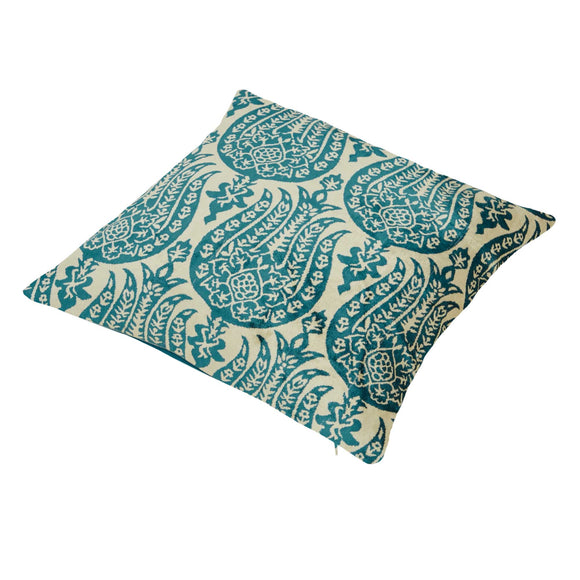 Silk and Velvet Pillow Cover