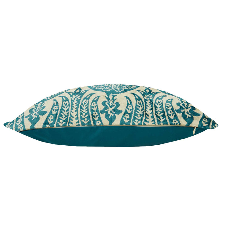 Silk and Velvet Pillow Cover