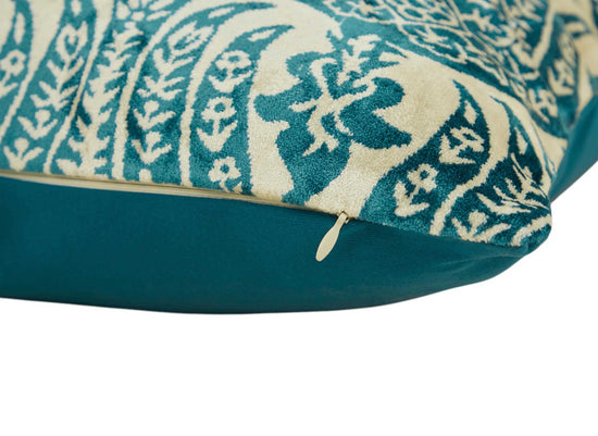 Silk and Velvet Pillow Cover