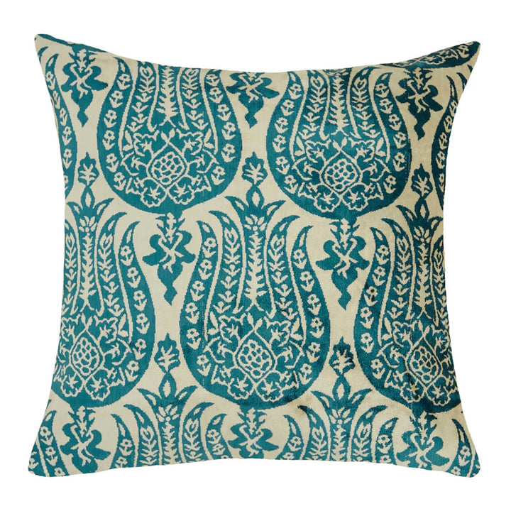 Silk and Velvet Pillow Cover