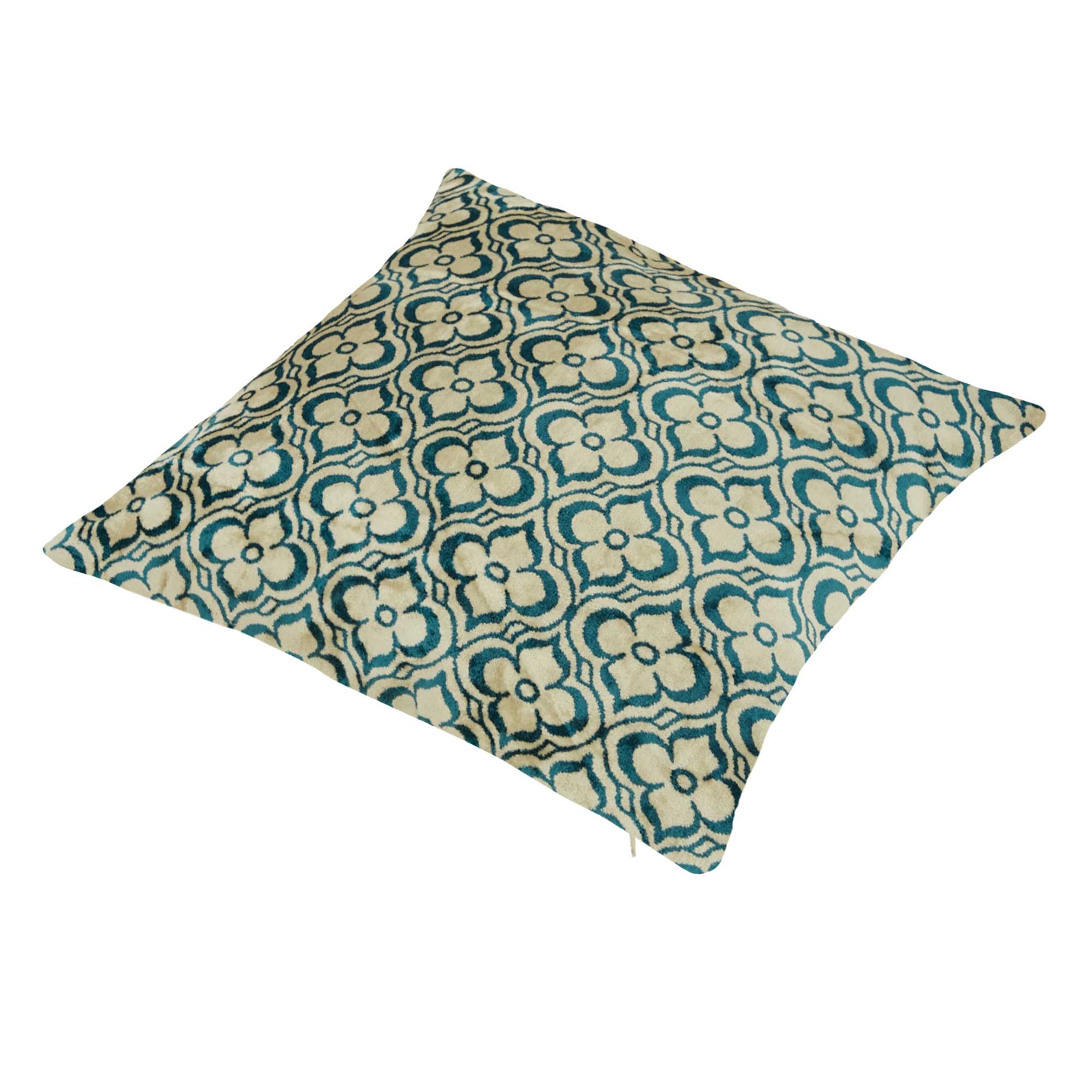 Silk and Velvet Pillow Cover