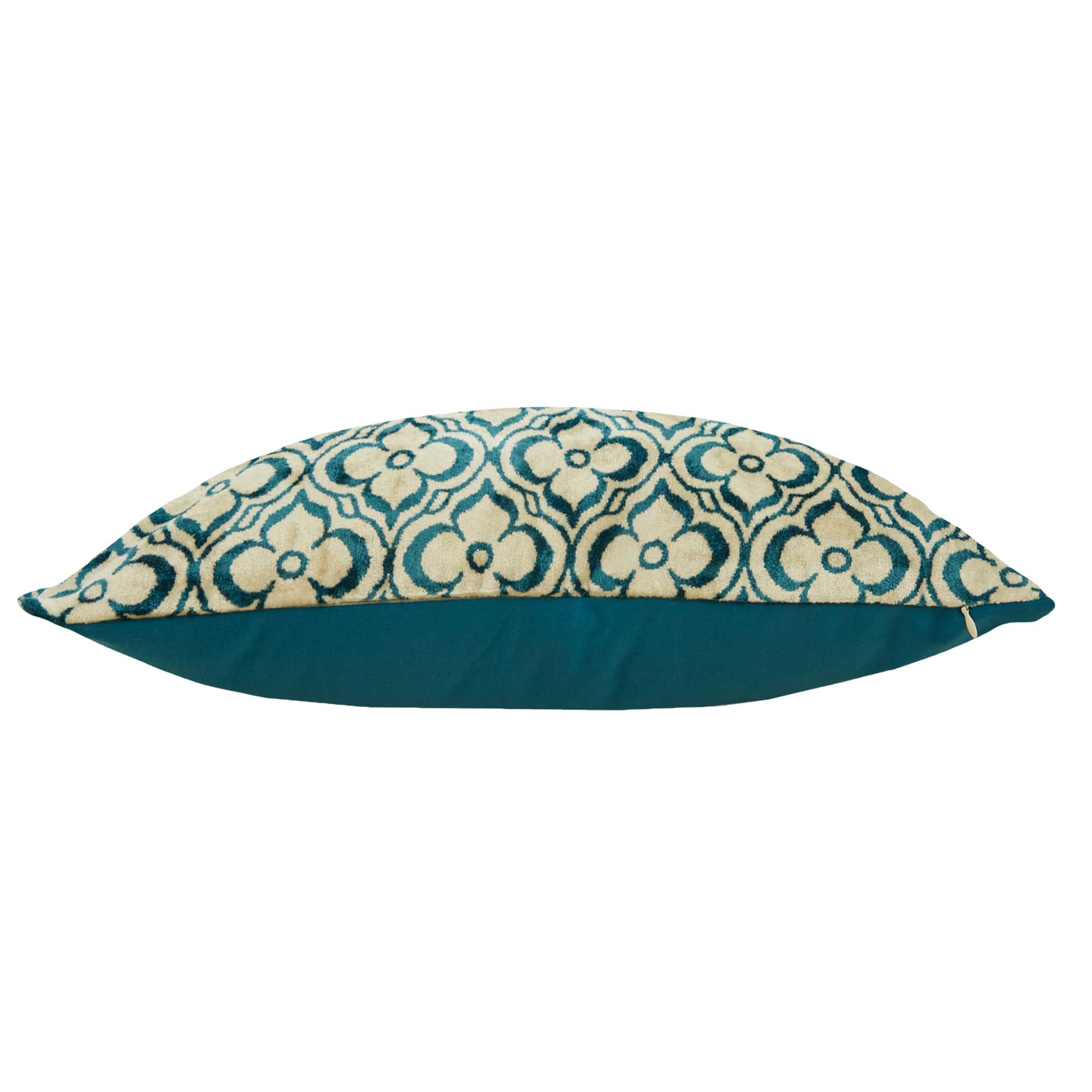 Silk and Velvet Pillow Cover
