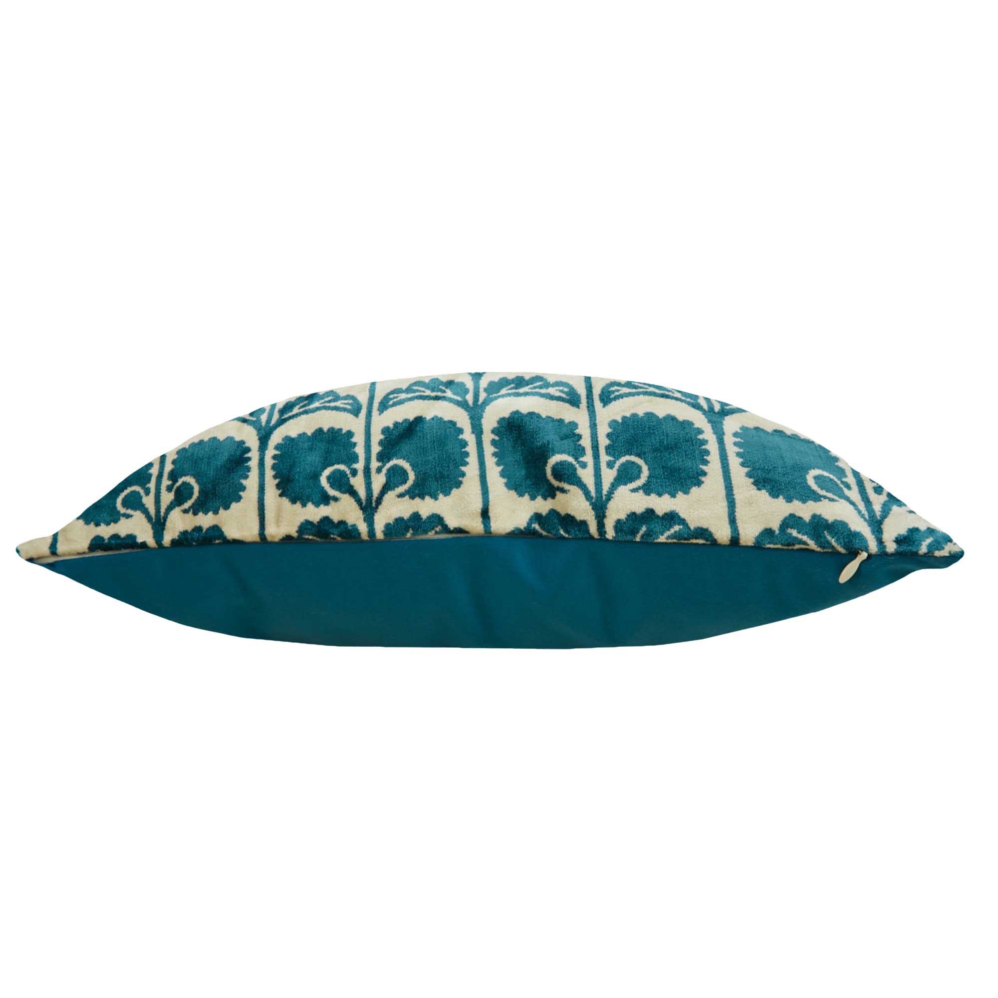Silk and Velvet Pillow Cover