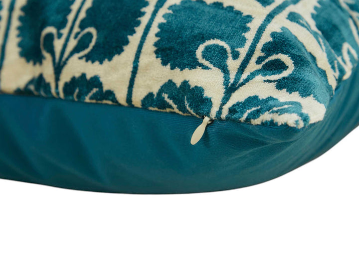 Silk and Velvet Pillow Cover