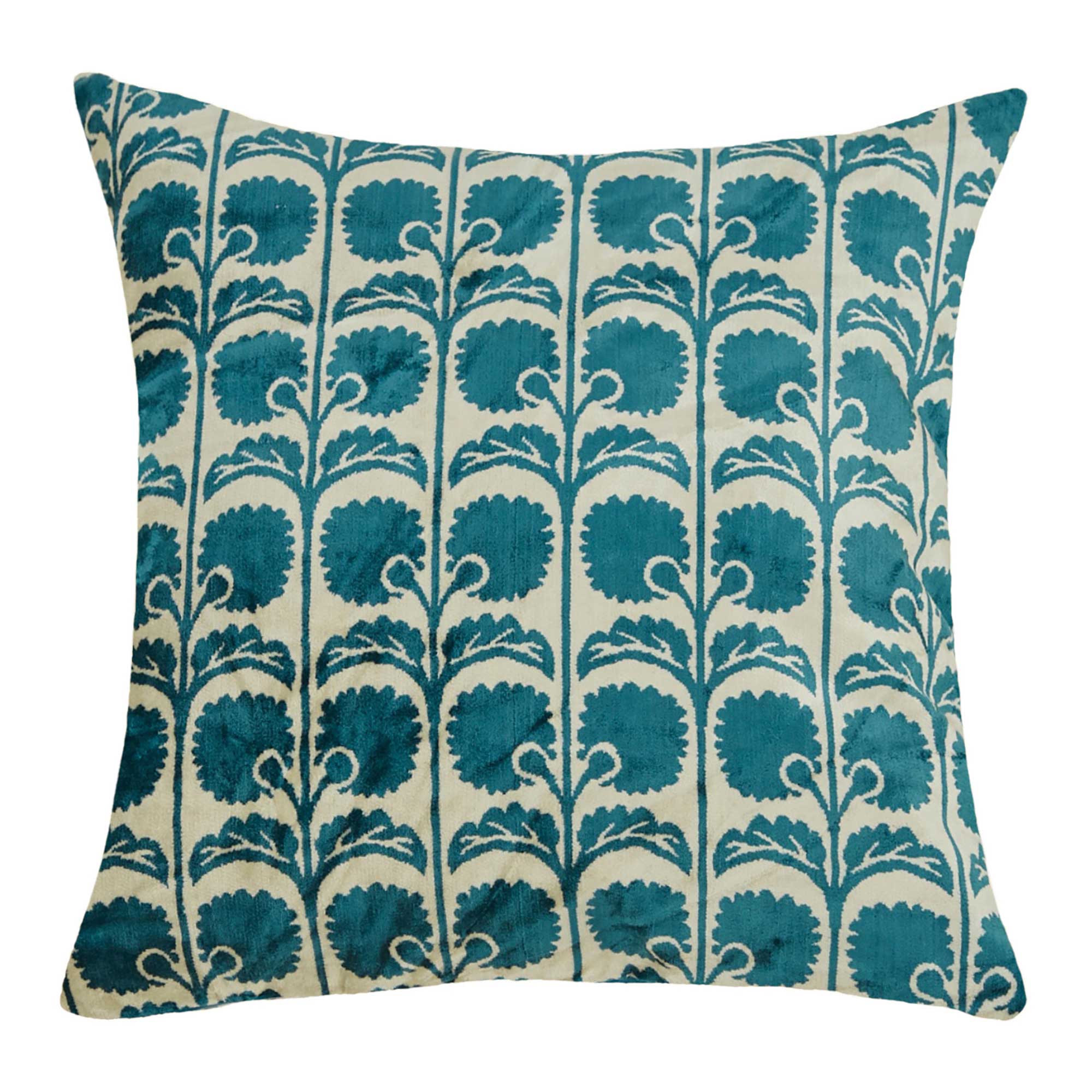 Silk and Velvet Pillow Cover
