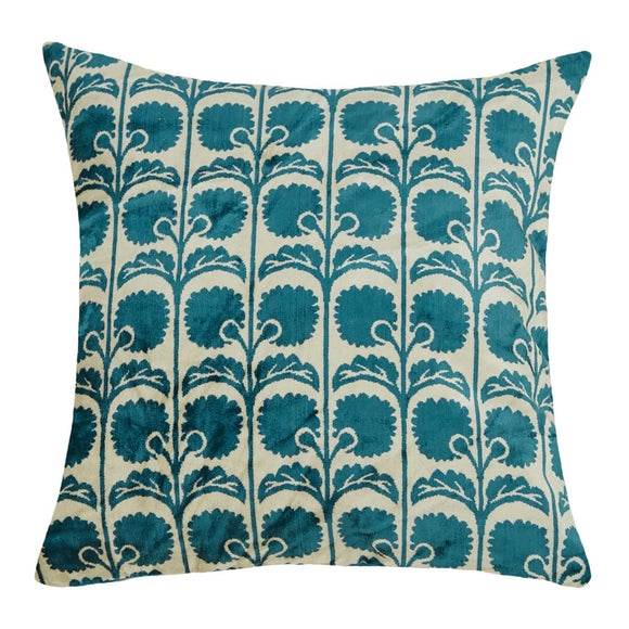 Silk and Velvet Pillow Cover