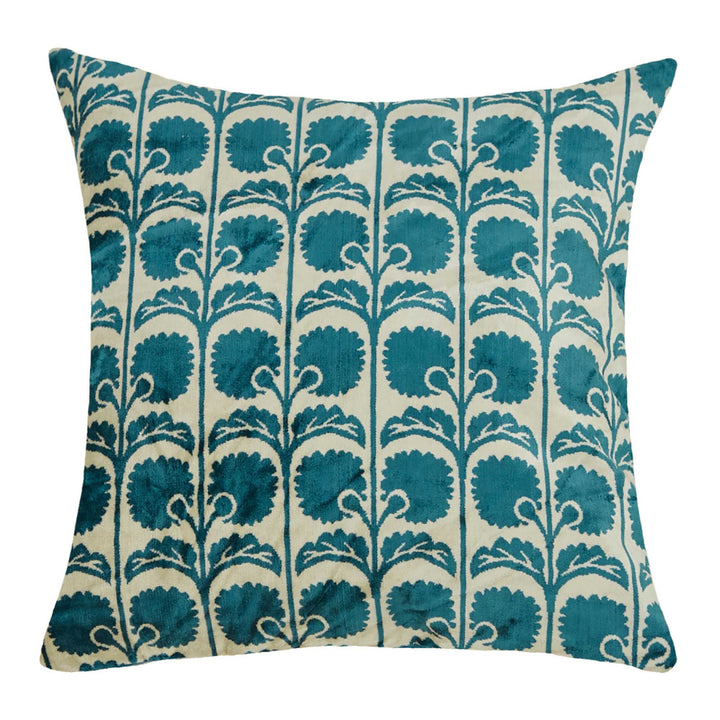 Silk and Velvet Pillow Cover