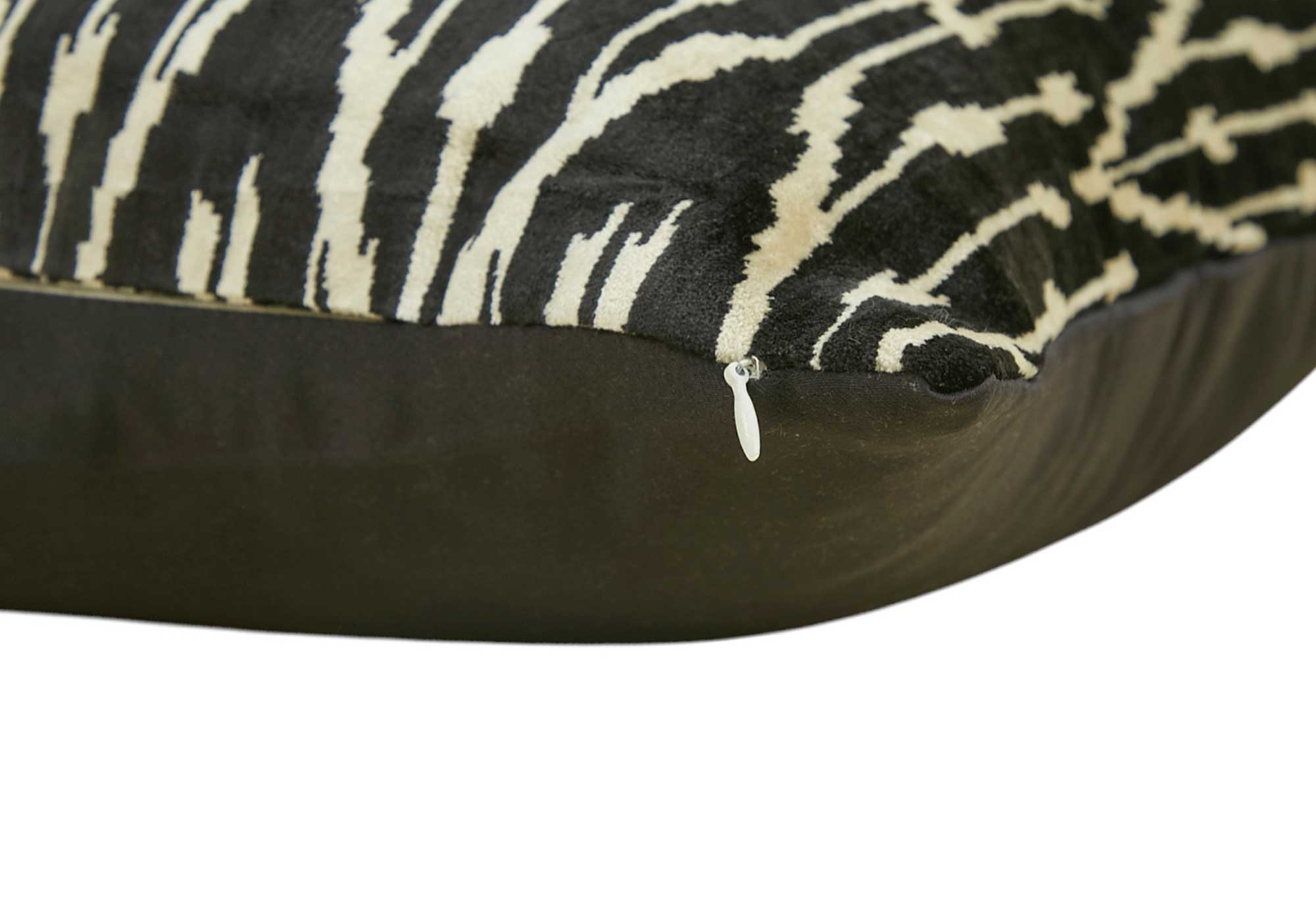 Silk and Velvet Pillow Cover