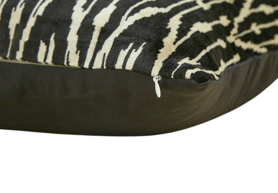 Silk and Velvet Pillow Cover