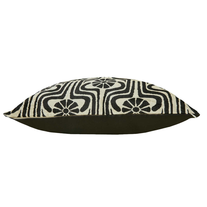 Silk and Velvet Pillow Cover