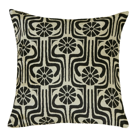 Silk and Velvet Pillow Cover