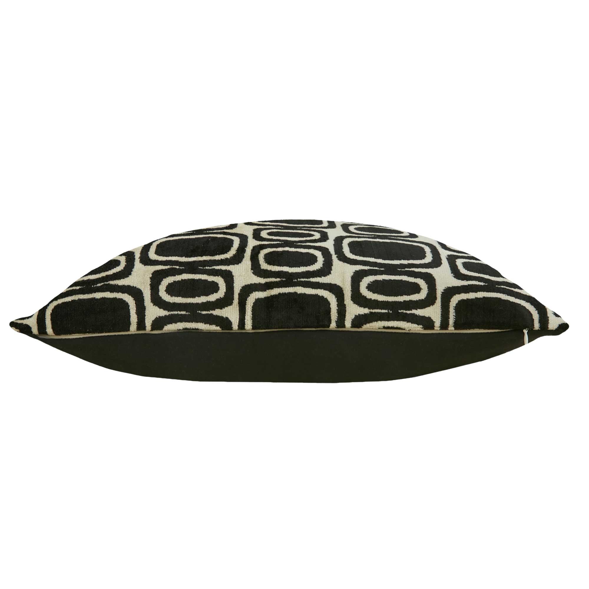 Silk and Velvet Pillow Cover
