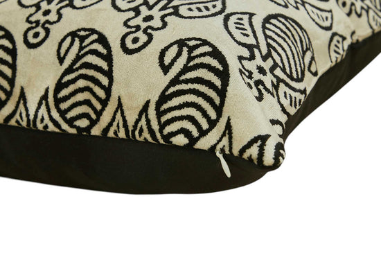 Silk and Velvet Pillow Cover