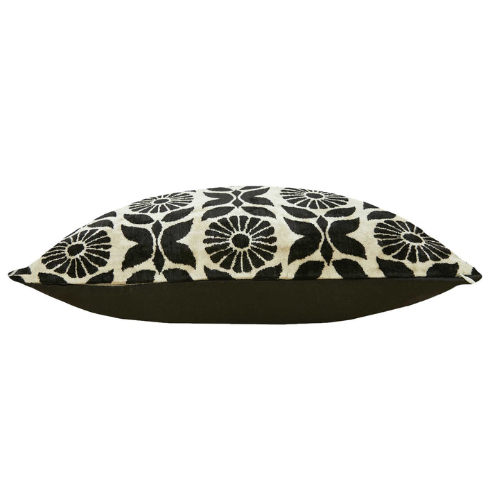 Silk and Velvet Pillow Cover