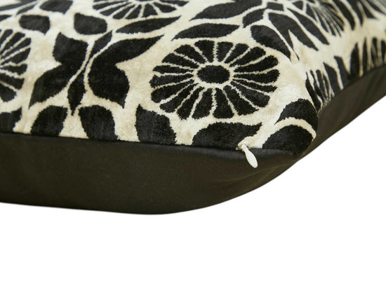 Silk and Velvet Pillow Cover