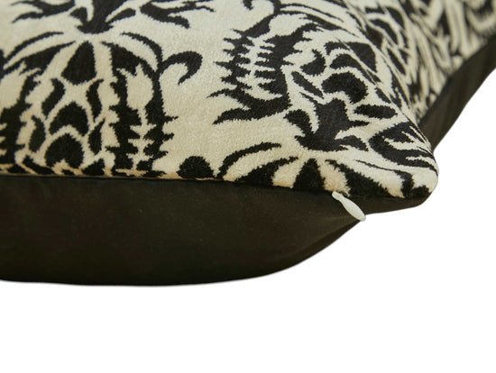 Silk and Velvet Pillow Cover