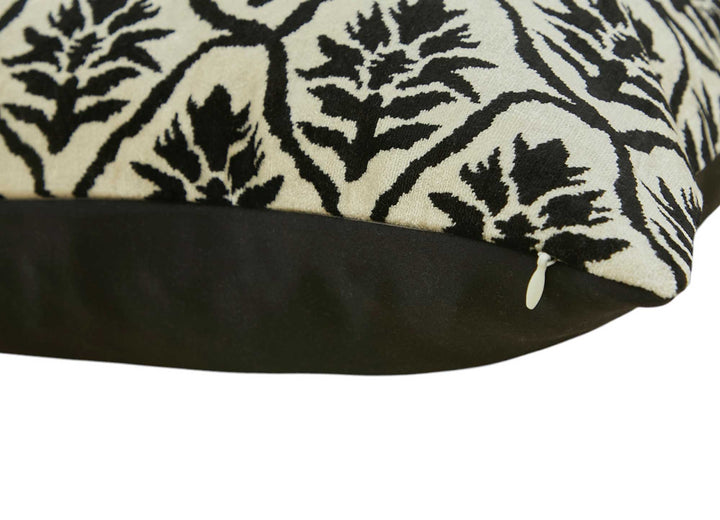 Silk and Velvet Pillow Cover
