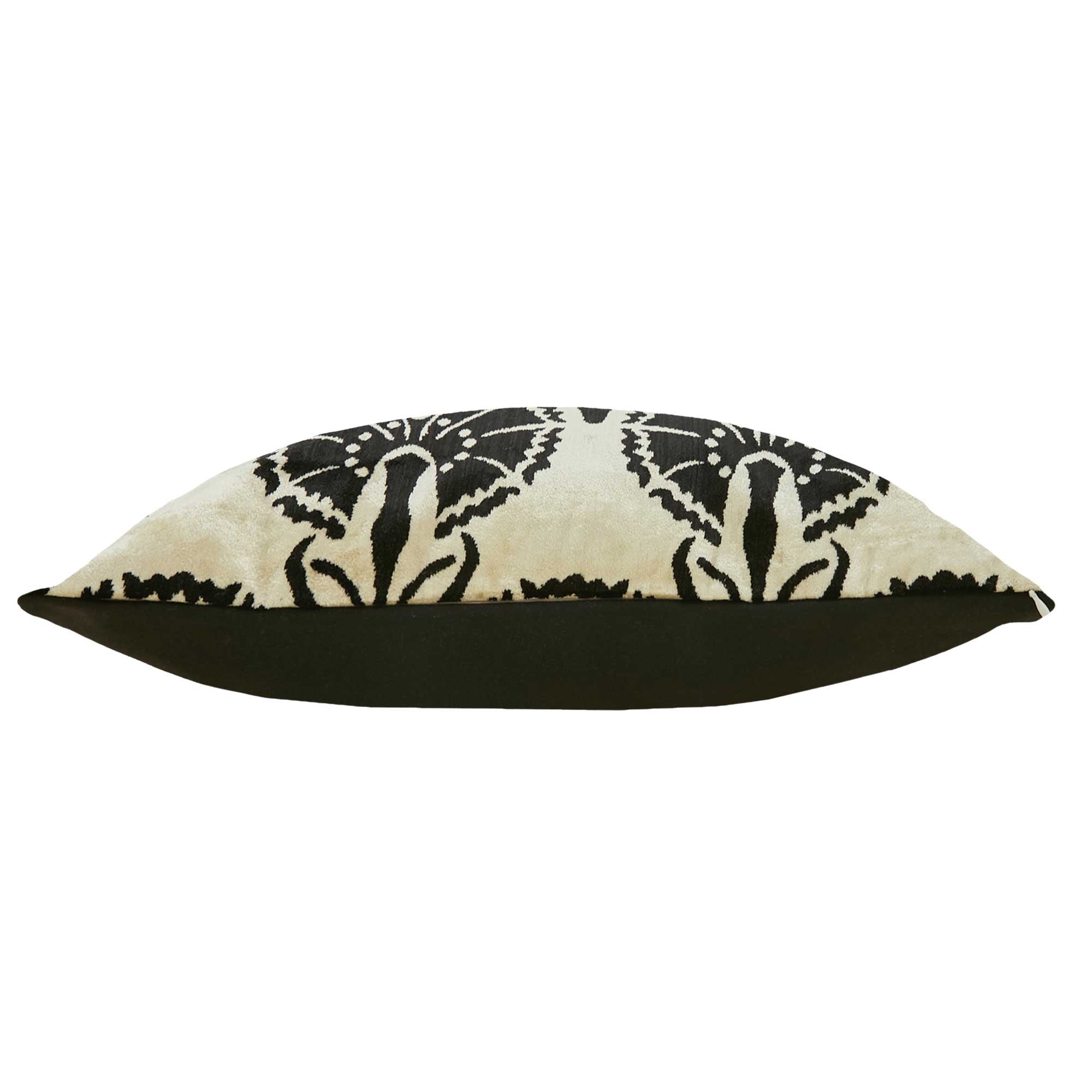 Silk and Velvet Pillow Cover
