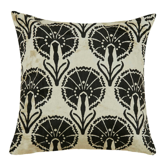 Silk and Velvet Pillow Cover