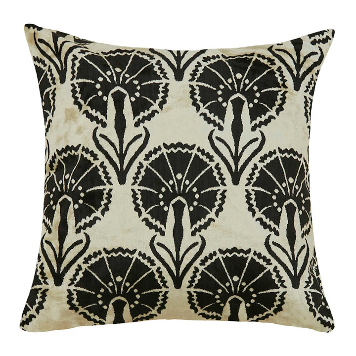 Silk and Velvet Pillow Cover