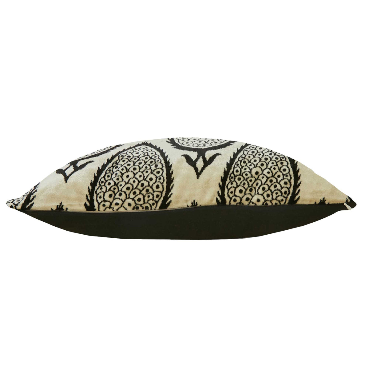 Silk and Velvet Pillow Cover
