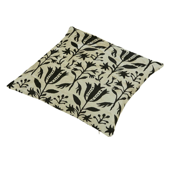 Silk and Velvet Pillow Cover
