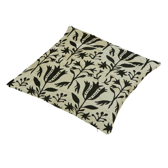 Silk and Velvet Pillow Cover