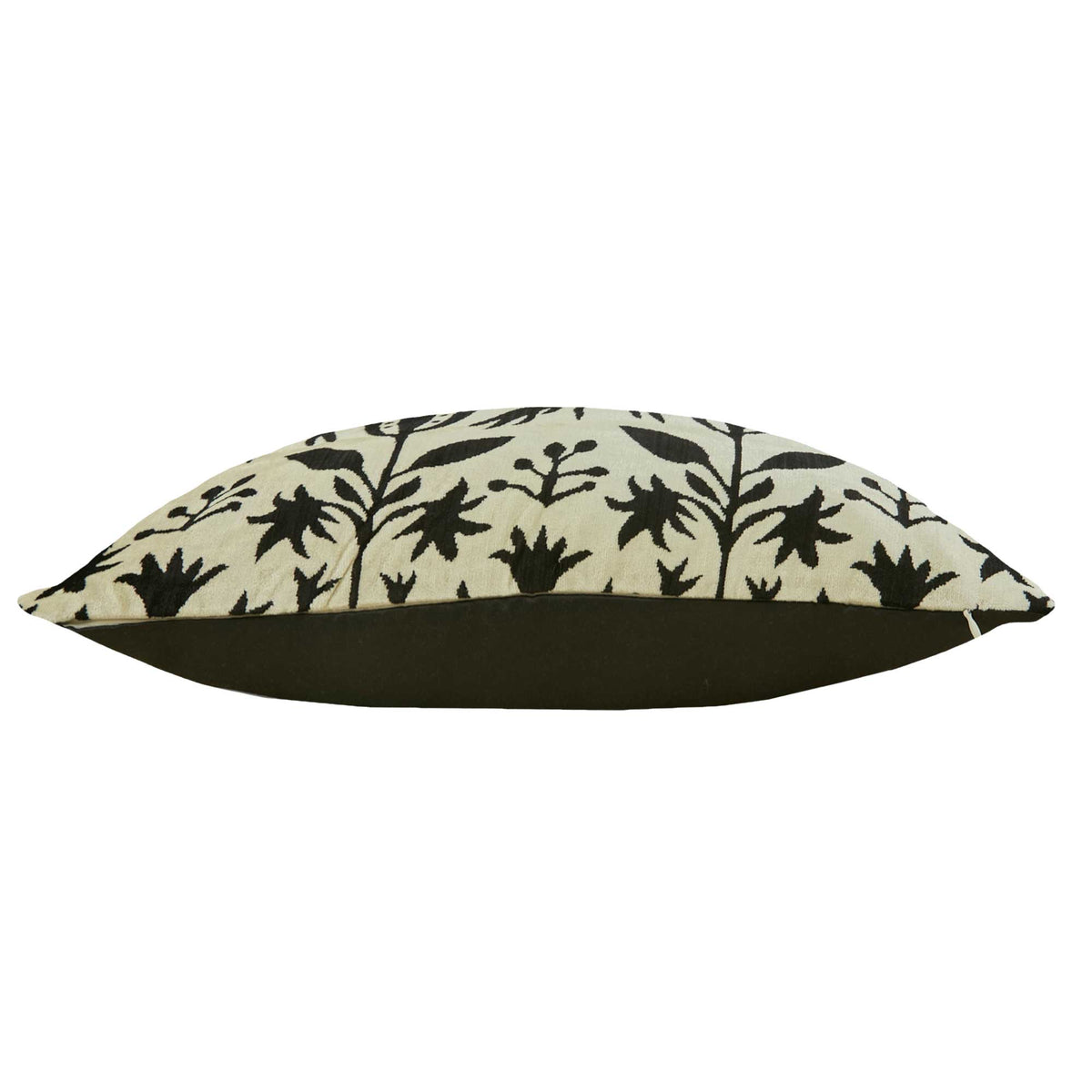 Silk and Velvet Pillow Cover