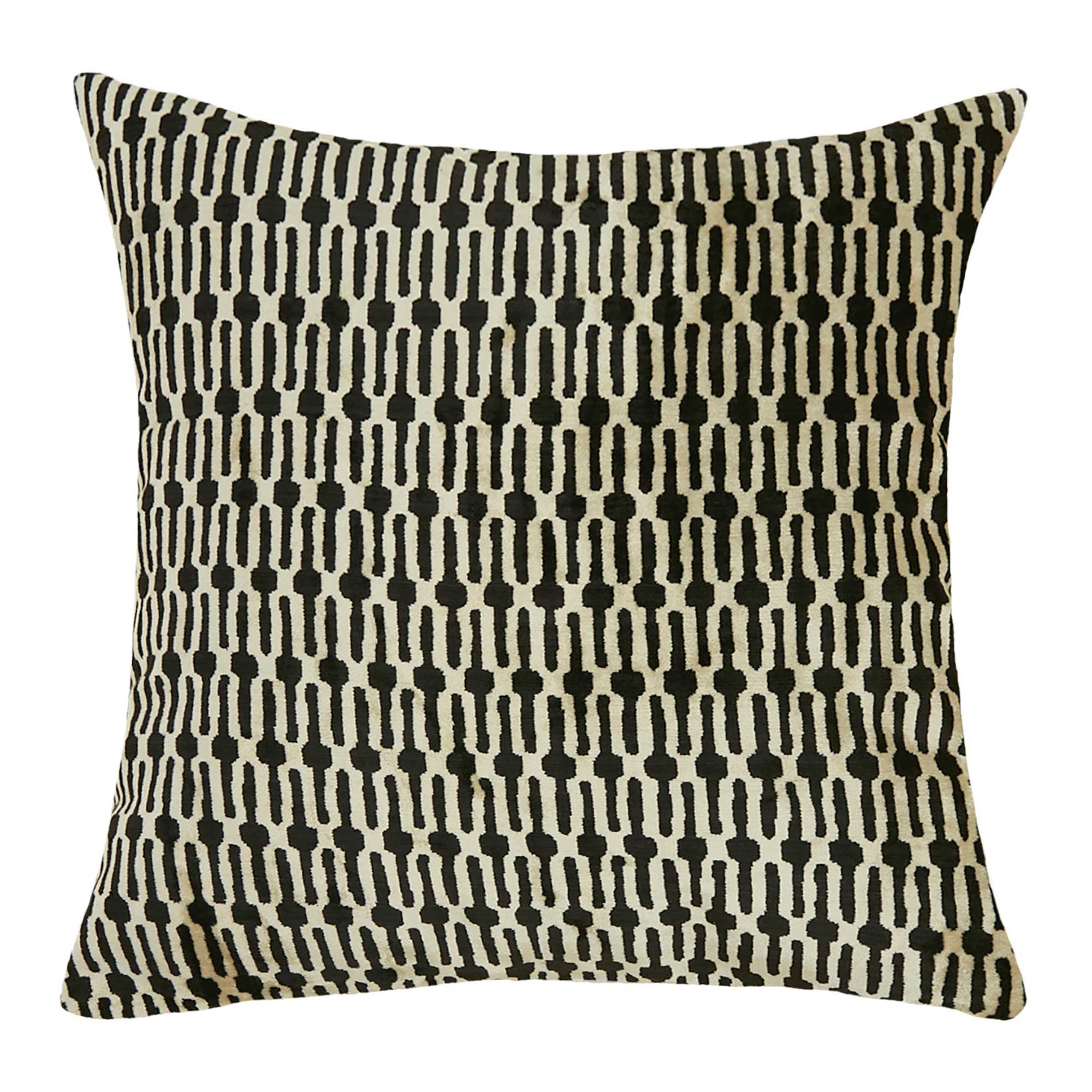 Silk and Velvet Pillow Cover