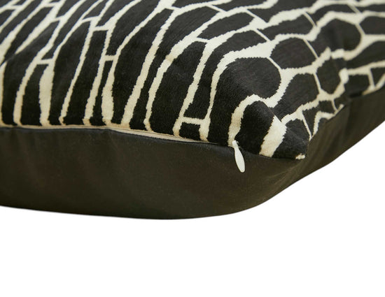 Silk and Velvet Pillow Cover