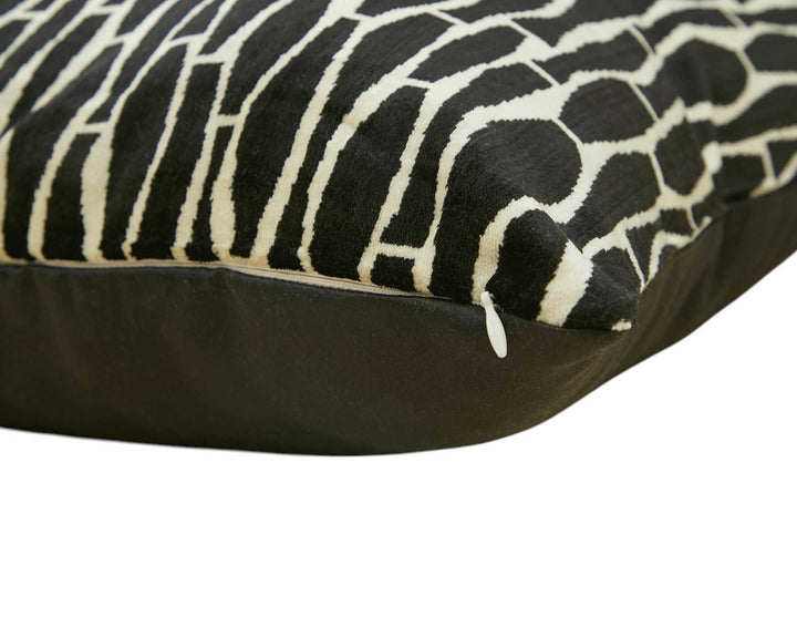 Silk and Velvet Pillow Cover