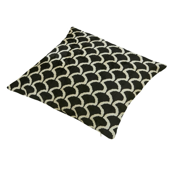 Silk and Velvet Pillow Cover
