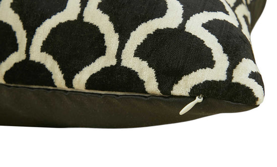 Silk and Velvet Pillow Cover