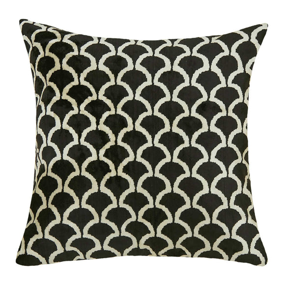 Silk and Velvet Pillow Cover