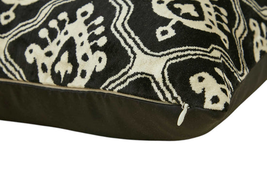 Silk and Velvet Pillow Cover