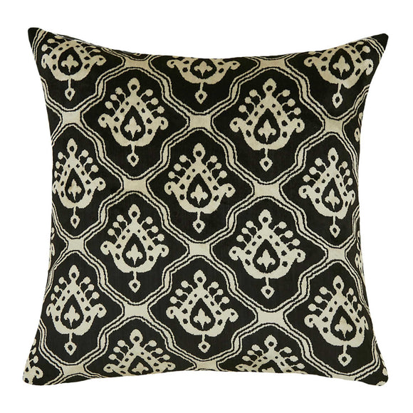 Silk and Velvet Pillow Cover