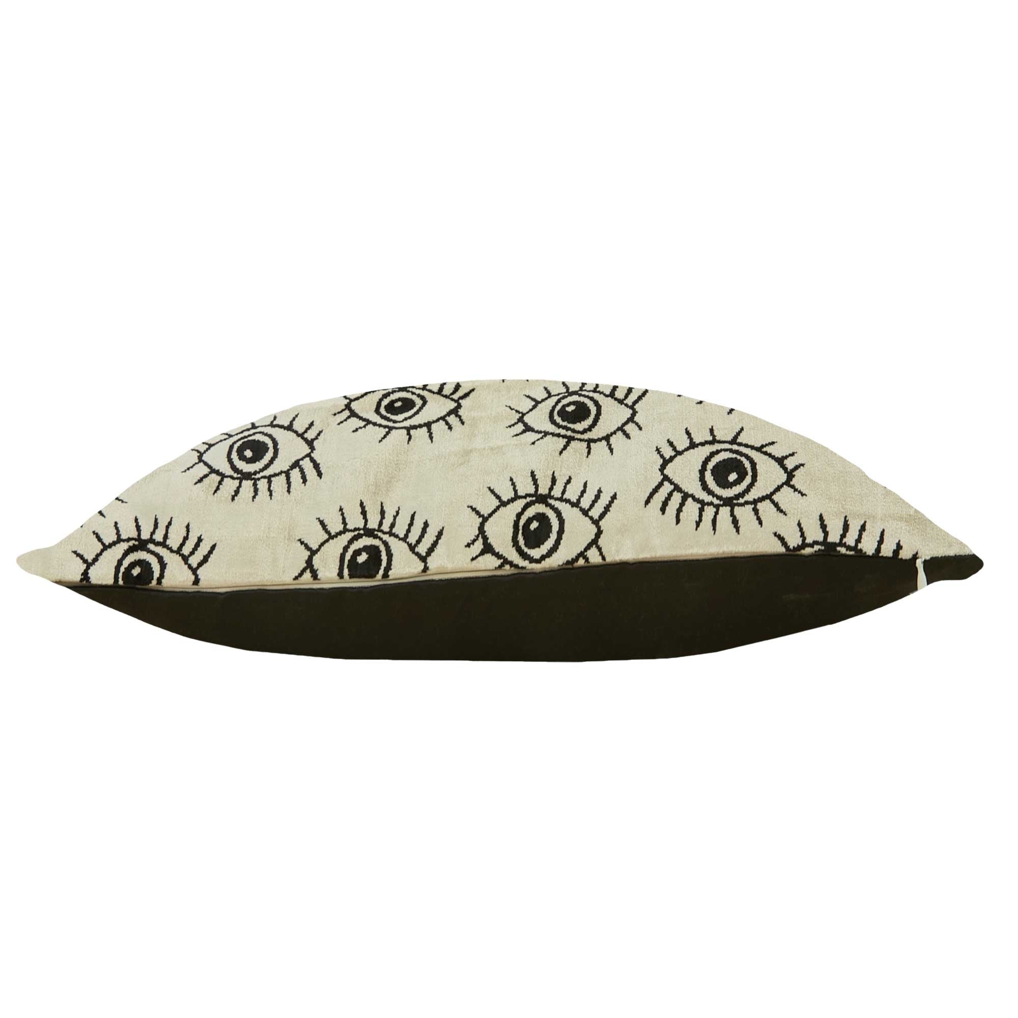 Silk and Velvet Pillow Cover