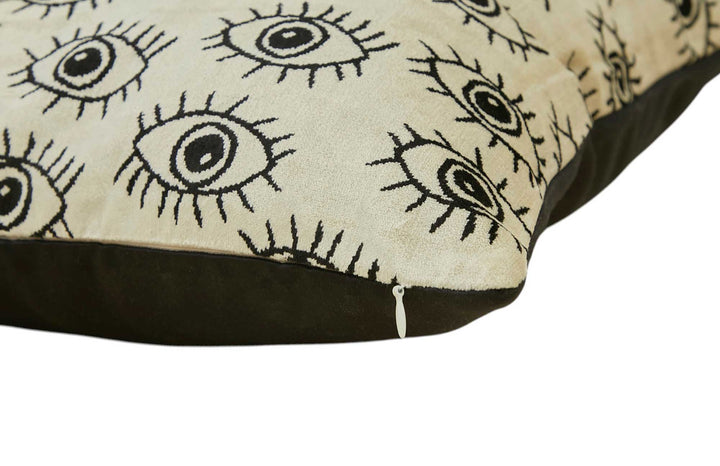 Silk and Velvet Pillow Cover