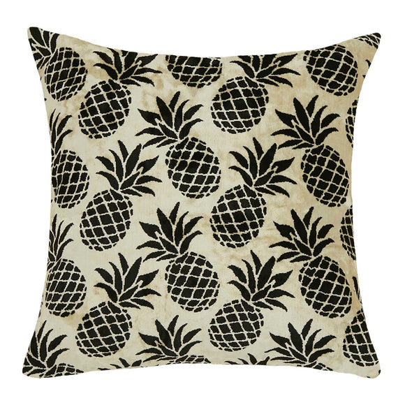 Silk and Velvet Pillow Cover