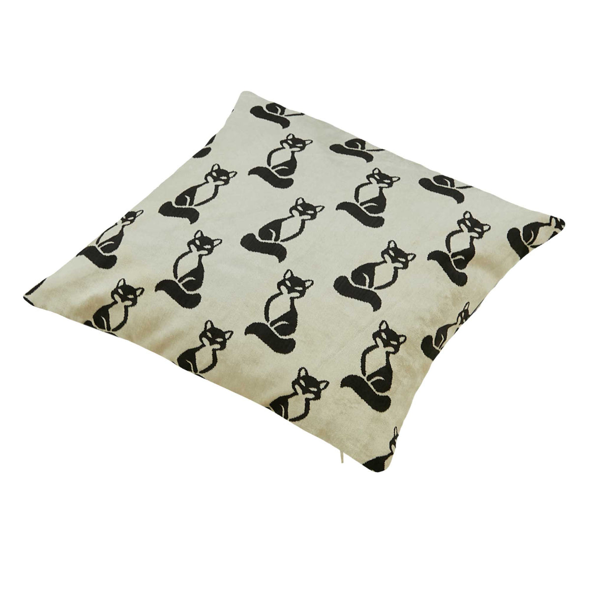 Silk and Velvet Pillow Cover