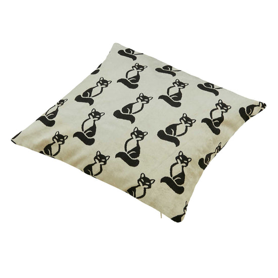 Silk and Velvet Pillow Cover