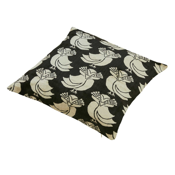 Silk and Velvet Pillow Cover