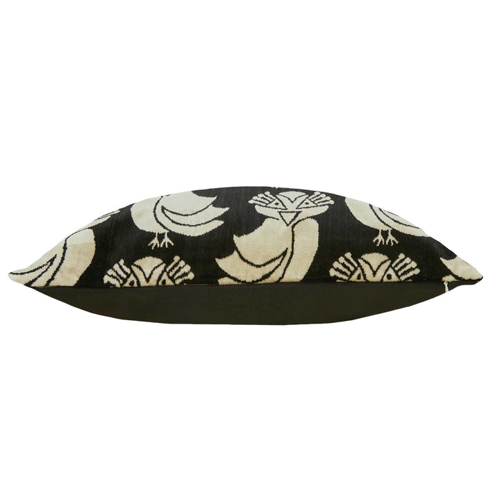 Silk and Velvet Pillow Cover