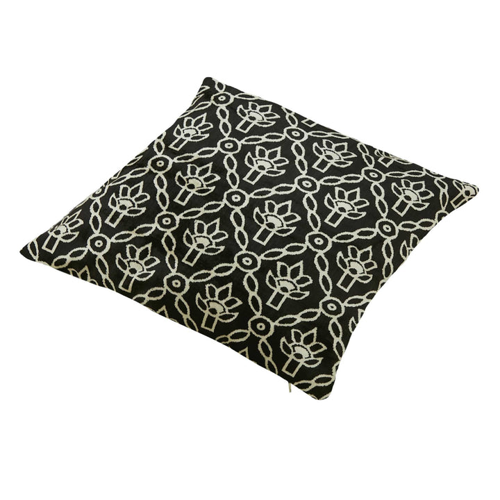 Silk and Velvet Pillow Cover