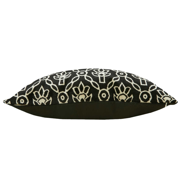 Silk and Velvet Pillow Cover