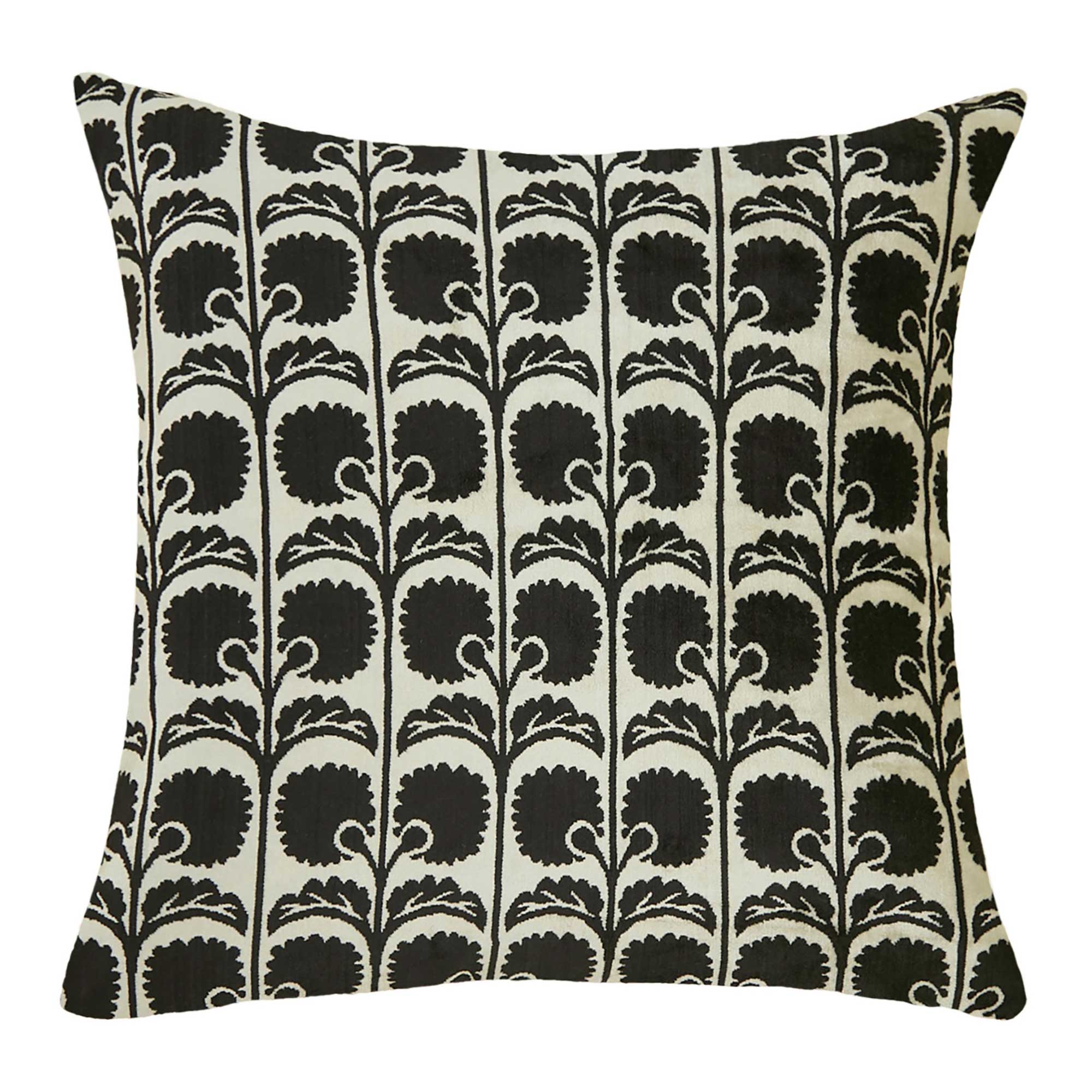 Silk and Velvet Pillow Cover