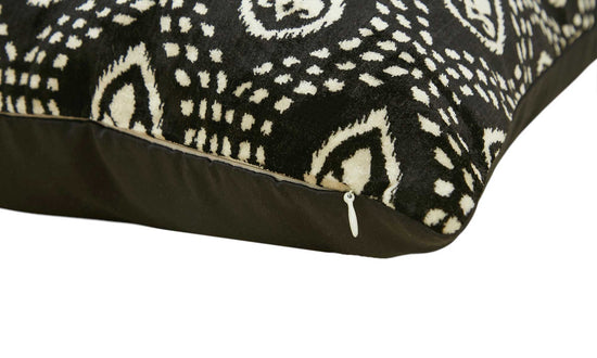 Silk and Velvet Pillow Cover