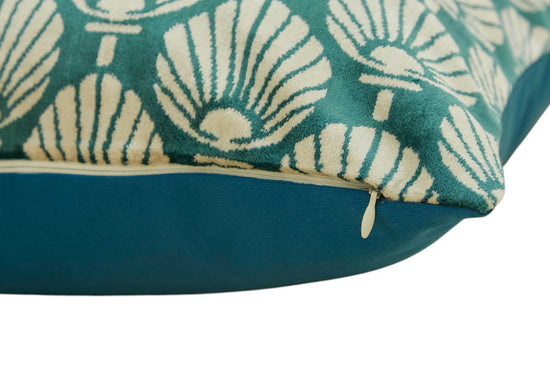 Silk and Velvet Pillow Cover