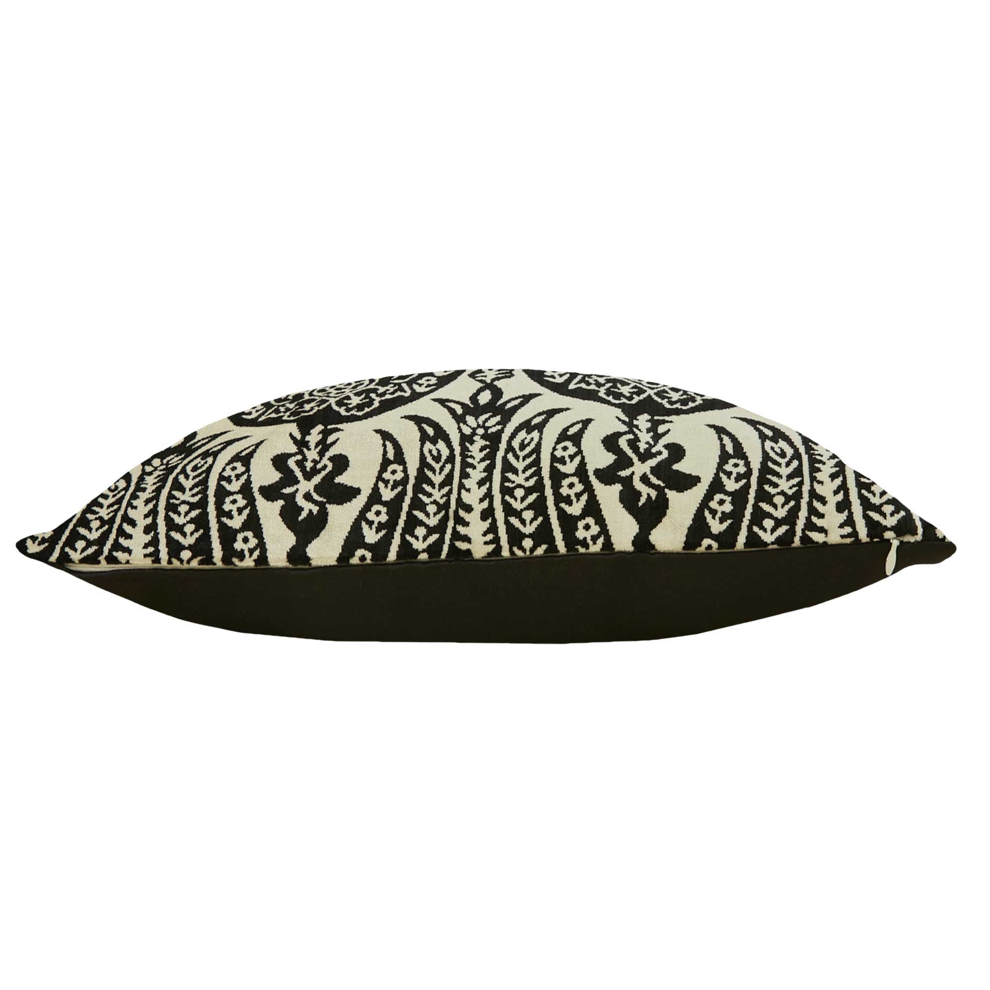 Silk and Velvet Pillow Cover
